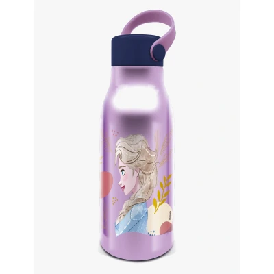 Abbildung von Die Eiskönigin Flexi Griff Wasserflasche 760 ml Aluminium, Purple