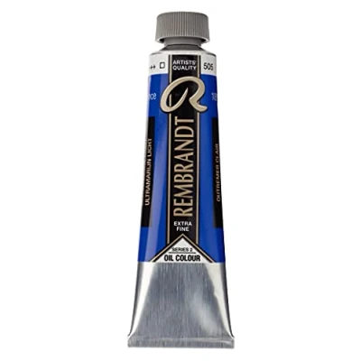 Abbildung von Rembrandt Oil Colour Tube Ultramarine Light 505