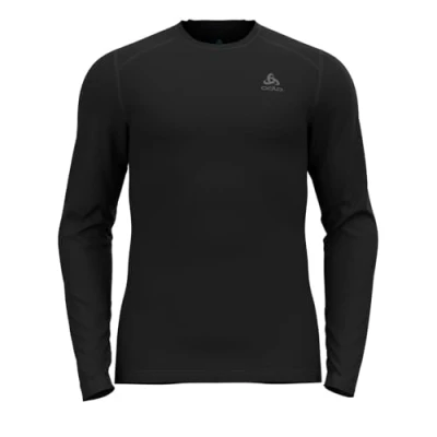 Abbildung von Odlo Herren Fundamentals Active Langarmshirt, Schwarz, L EU