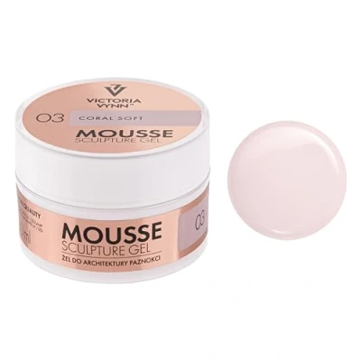 Abbildung von Victoria Vynn MOUSSE SCULPTURE Gel 50ml NEU Thixotropes CORAL SOFT 03