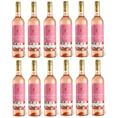 Abbildung von 12x 0,75l Casal Garcia Fruitzy Erdbeere Portugal aromatisiertes weinhaltiges Getränk süß