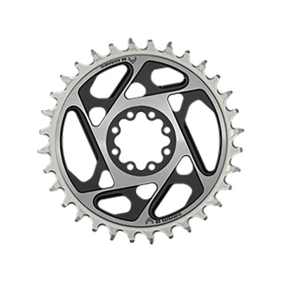 Abbildung von SRAM Kettenblatt T Type.12 f. XXSL Eagle 38 Zähne.D1. Alu. DM 0mm Offset. sch...