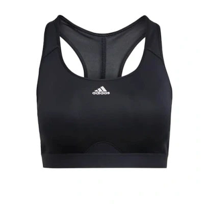 Abbildung von Adidas Performance Powerreact Mediumsupport PLUS SIZE Sportbh mit mittlerer Stützkraft, Damen, Größe: 54 56, Black