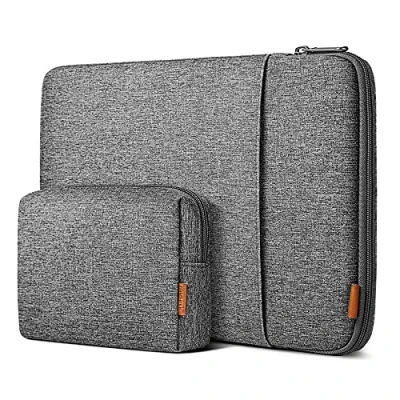 Abbildung von Inateck 360 Rundumschutz Laptoptasche Tasche Hülle Sleeve Kompatibel mit 16 Zoll MacBook Pro/Max 2024 2019 M4/M3/M2/M1 A3403 A3186 A2991 A2780 A2485 A2141, 15 Surface Book 2