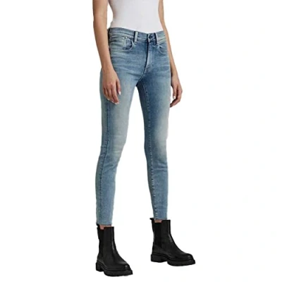 Abbildung von G STAR RAW Damen Lhana Skinny Ankle Jeans, Blau (lt indigo aged D20991 C051 8436), 29W / 30L