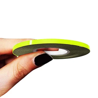 Abbildung von 4R Quattroerre.it 10460 Trim Stripes Klebestreifen für Autos, Fluogelb, 3 mm x 10 mt
