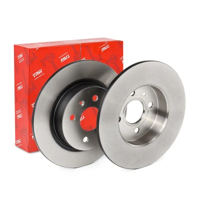 Abbildung von TRW DF4344 Bremsscheibe 264 10 4 100 voll lackiert OPEL: Meriva A, Astra H TwinTop, Combo C Kasten / Kombi, VAUXHALL: Mk5 TwinTop