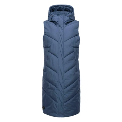 Abbildung von Ragwear Stepp Suminka Weste, Damen, Größe: XS, Indigo blue