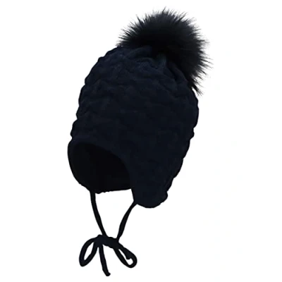 Abbildung von Sterntaler Knitted HAT Mütze für Kinder, Größe: 39, Marine