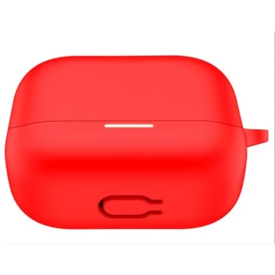 Abbildung von GIOPUEY Hülle Kompatibel mit Anker Soundcore K20i, Silikon Stoßfeste Schutzhülle, Ultradünn Case Cover, Kein Geruch, Rot