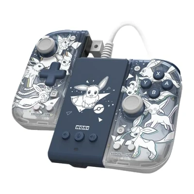 Abbildung von Hori Split Pad Compact inkl. Adapter Eevee Evolutions Evoli Nintendo Controller