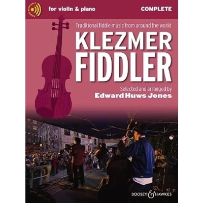 Abbildung von Klezmer Fiddler: Traditional fiddle music from around the world. Violine (2 Violinen) und Klavier, Gitarre ad libitum. (Fiddler Collection)