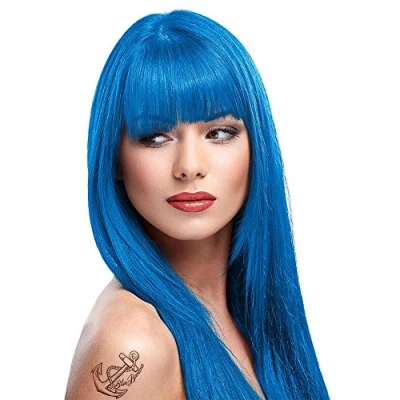 Abbildung von La Riche Directions Semi Permanent Lagoon Blue Hair Colour Dye x 2