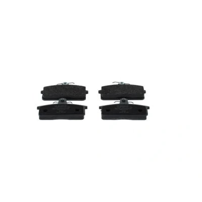 Abbildung von BOSCH 0 986 424 274 Bremsbelagsatz Low Metallic mit Anti Quietsch Blech SUZUKI: Samurai SUV Cabrio, Vitara I