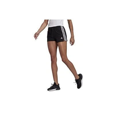 Abbildung von adidas Sportswear W 3S SJ SHO kurze Sporthose, Damen, Größe: Small, Black/white