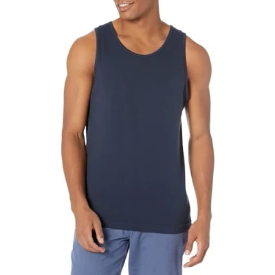 Abbildung von Amazon Essentials Herren Tanktop, Schmale Passform, Marineblau, M