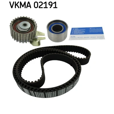 Abbildung von SKF VKMA 02191 Zahnriemensatz 198 mit abgerundetem Zahnprofil ALFA ROMEO: 147, 166, 156 Limousine, LANCIA: Thesis