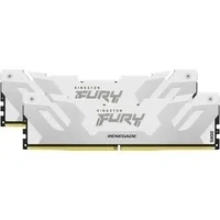 Abbildung von Kingston FURY Renegade DDR5 Silber/Weiss XMP 32GB 6400MT/s CL32 DIMM Desktop Gaming Speicher (Kit mit 2) KF564C32RWK2 32