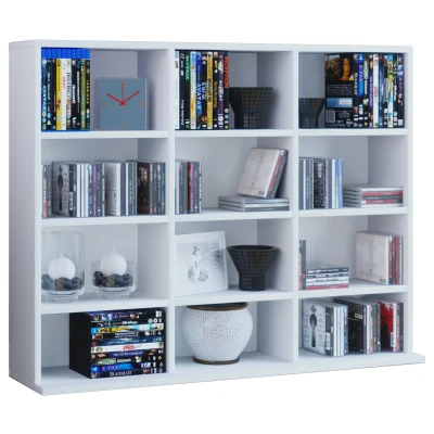 Abbildung von VCM Standregal Holz CD DVD Bücherregal Regal Megosa L, 1 tlg.