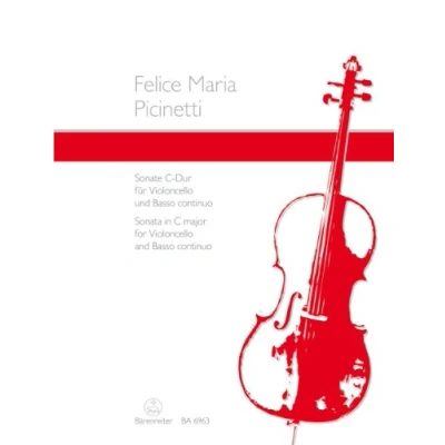 Abbildung von Sonate C Dur für Violoncello und Basso Continuo
