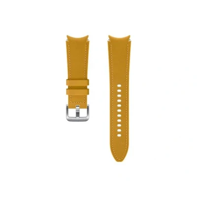 Abbildung von Samsung Hybrid Leather Band (20 mm, M/L), Mustard
