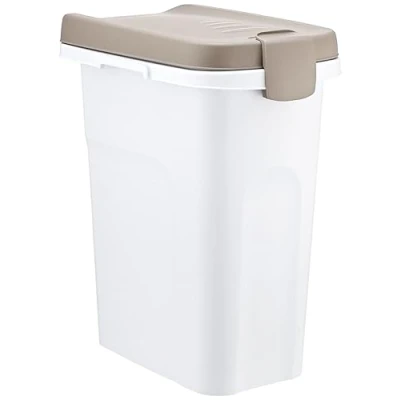 Abbildung von Kerbl Container Petfood Weiß/Braun 33x22x41cm