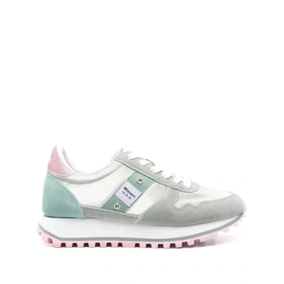 Abbildung von Blauer Millen Sneaker low, Damen, Größe: 40, Aqua/pink Schuhe