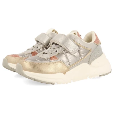 Abbildung von Gioseppo GORHAM Sneaker Chunky Sneaker, Schnürschuh im Metallic Look