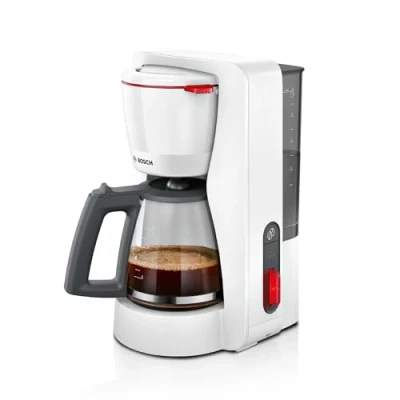 Abbildung von BOSCH Filterkaffeemaschine &quot;MyMoment TKA3M131&quot;, 1,25 l Kaffeekanne, Papierfilter, 1x4, 60min Warmhaltefunktion, Aroma intense, Entkalkungsprogramm, 1200 W