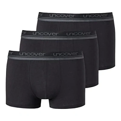 Abbildung von uncover by Schiesser Panties, Herren, Größe: Medium, Schwarz