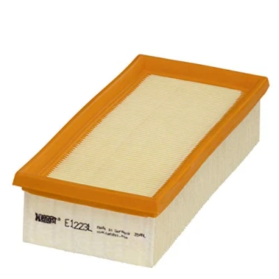 Abbildung von HENGST FILTER E1223L Luftfilter 58 116 248 Filtereinsatz MITSUBISHI: Colt 6, VI CZC Cabrio, SMART: Forfour I