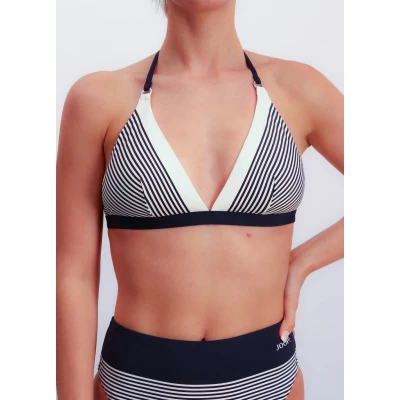 Abbildung von JOOP! Bodywear Triangel Bikini Top Beachwear Triangle navy stripes