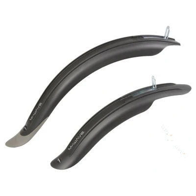 Abbildung von M Wave Steckblechset Mud Max Kids F+R schwarz für 16 20 Kinderräder