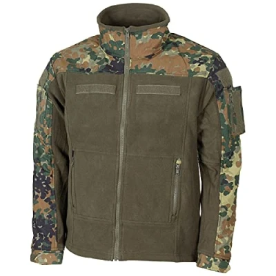 Abbildung von MFHHighDefence Fleecejacke Fleece Jacke, Combat, flecktarn XXXL