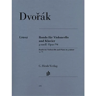 Abbildung von Rondo G Moll Op 94. Violoncello, Klavier: Besetzung: Violoncello und Klavier (G. Henle Urtext Ausgabe)