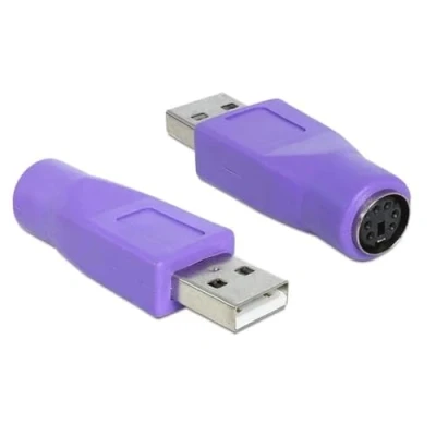 Abbildung von cablepelado Adapter PS2 auf USB M/H Violett