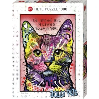 Abbildung von HEYE Puzzle 9 Lives, 1000 Puzzleteile, Made in Germany