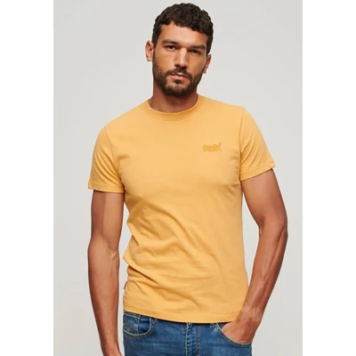 Abbildung von Superdry Vintage LOGO EMB Tshirt basic, Herren, Größe: Large, Ochre marl
