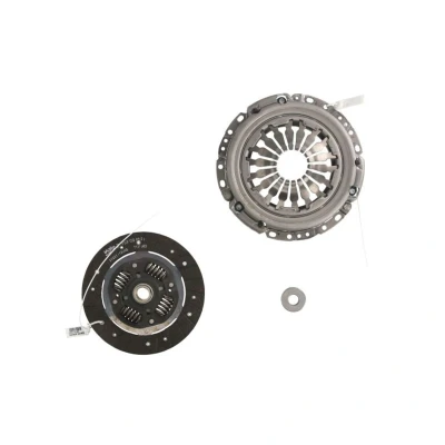 Abbildung von VALEO KIT2P 832227 Kupplungssatz mit Kupplungsdruckplatte, ohne Zentralausrücker Kupplungsscheibe 200 RENAULT: CLIO 4 Schrägheck, Kasten