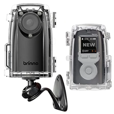 Abbildung von Brinno BCC300 M Video Zeitraffer Kit TLC300 Time Lapse Kamera 1080P FHD HDR, LCD IPS Bildschirm, IPX4 Schutz, unterstützt Wandmontage einfache Nutzung, ideal für Innen /Außenprojekte