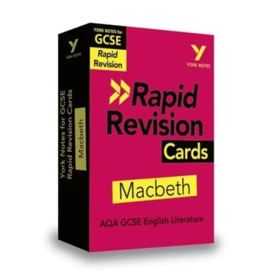 Abbildung von York Notes for AQA GCSE (9 1) Rapid Revision Cards: Macbeth (York Rapid)