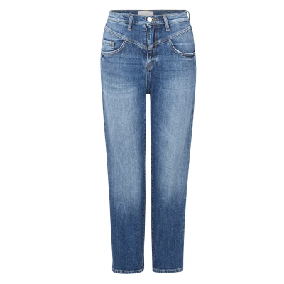 Abbildung von Rich &amp; Royal Boyfriend Jeans mit V Yoke vorne