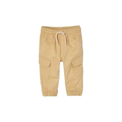 Abbildung von Vertbaudet Cargohose für Kinder, Größe: 80, Cappuccino