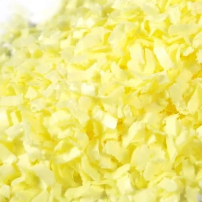 Abbildung von Streuselheld Schnippel Gelb 10g Streusel zum Dekorieren und Verzieren von Gebäck aller Art wie Torten Kuchen Keksen Zuckerstreusel