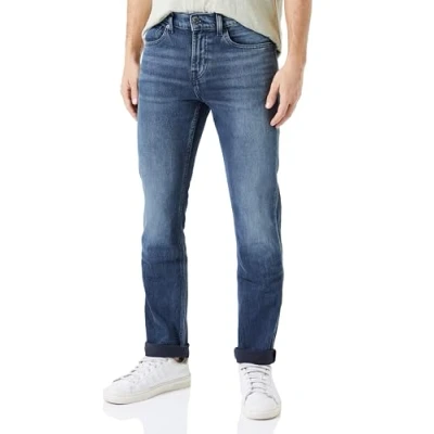 Abbildung von 7 for all mankind Slimmy Jeans Straight Leg, Herren, Größe: 31, Dark blue