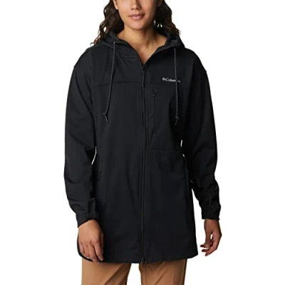 Abbildung von Columbia Flora PARK Jacket Softshelljacke, Damen, Größe: Small, Black
