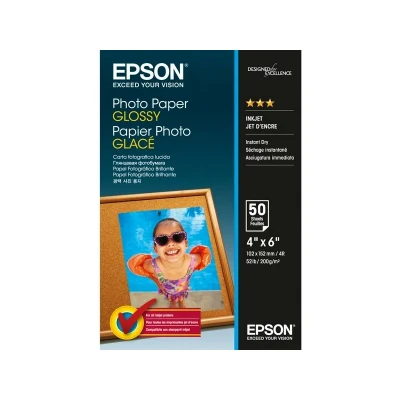 Abbildung von Epson Druckerpapier Photo Paper Glossy 10x15 cm 50 Blatt 200 g