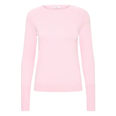 Abbildung von b.young Morla LONG CUFF Strickpullover, Damen, Größe: Large, Roseate spoonbill