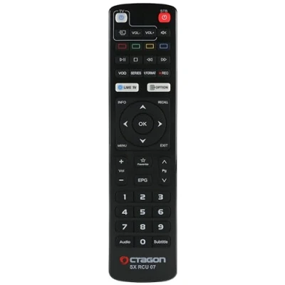 Abbildung von Octagon SX RCU 07 Original Fernbedienung (neues Modell) für SX887, SX888, SX889, SX988, SFX6008, IP HD, IP8 4K 2in1 Funktion ohne Anlernen Ihren Receiver &amp; lernbar Fernseher