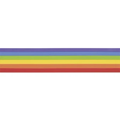 Abbildung von 6 x Knorr prandell Verzierwachsstreifen Sortiment 200x1mm Regenbogen V